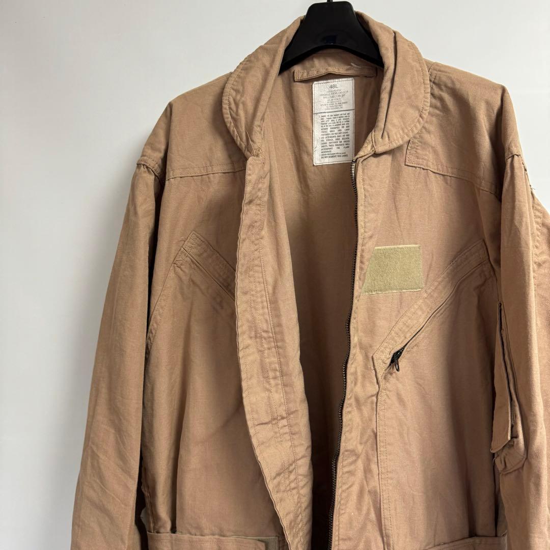米軍 CWU-27/P フライヤーズ・カバーオール 米軍ミリタリー軍服　ベージュ