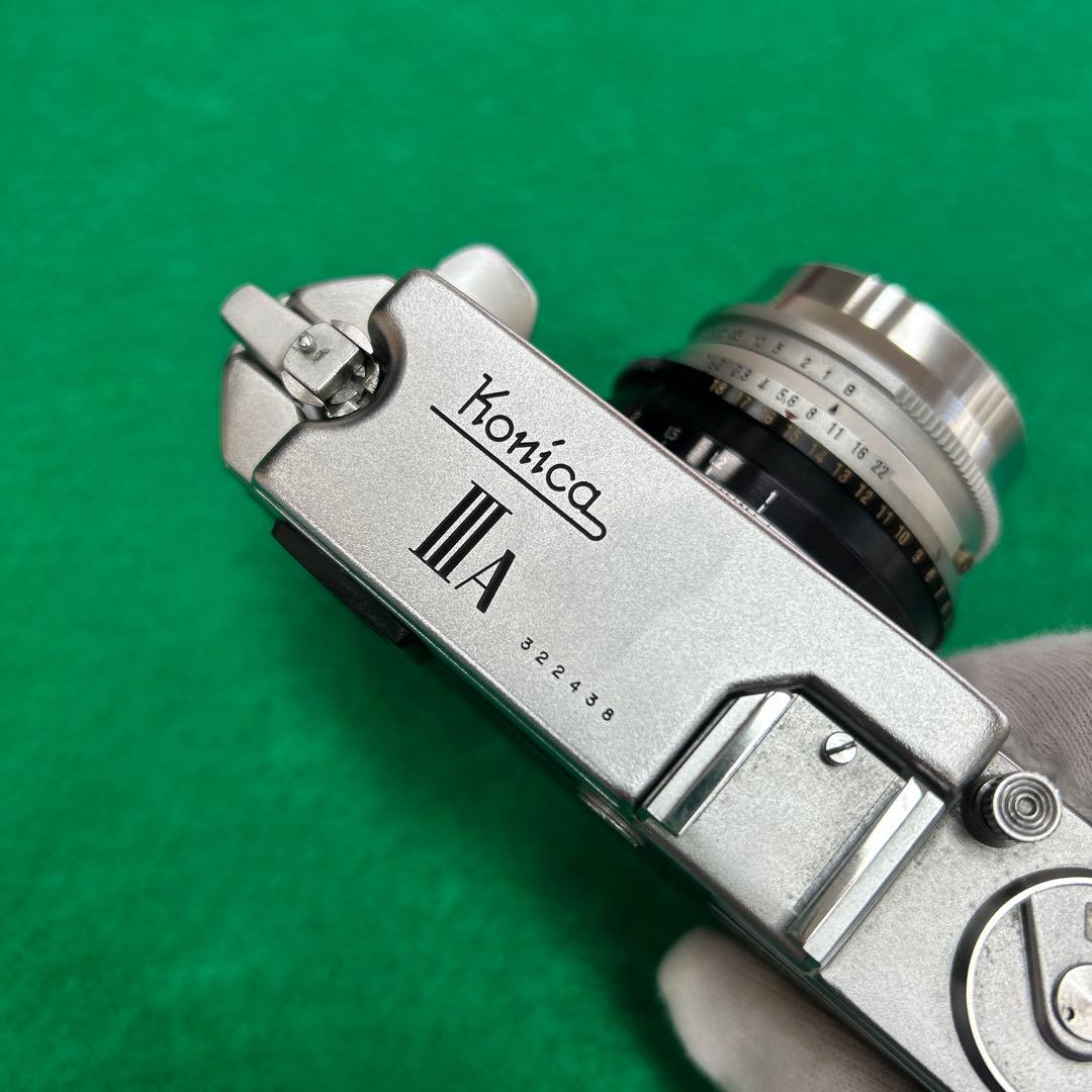 ★KONICA コニカ ⅢA 50mm f1.8 ジャンク品！