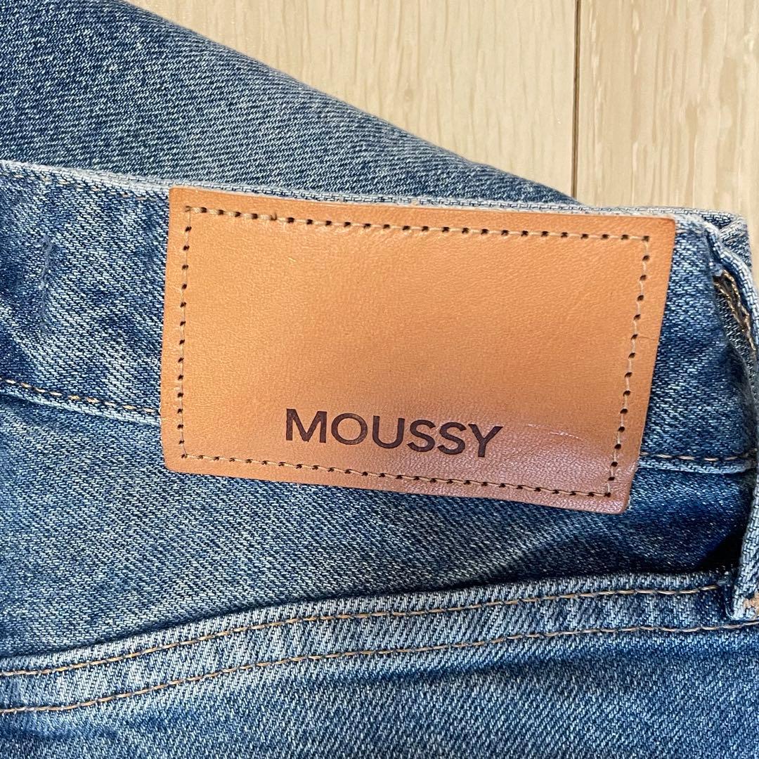 【新品・未使用】MOUSSY MVS FLARE デニム 24