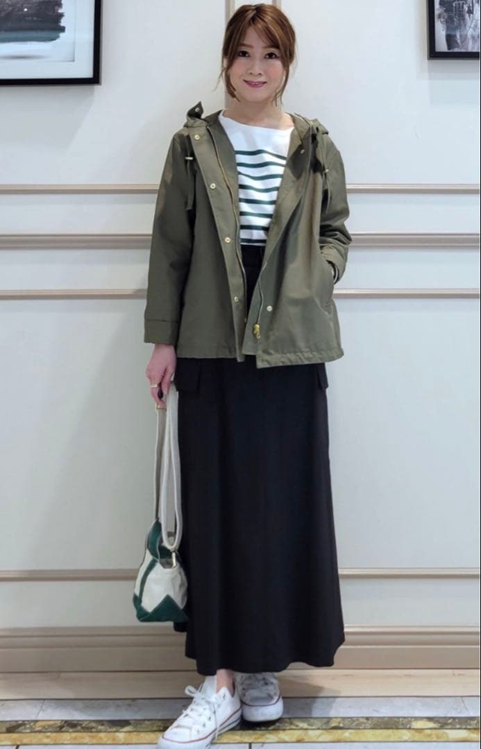 23区　【BAILA 掲載】キュプラナイロンストレッチ スカート　¥19,910