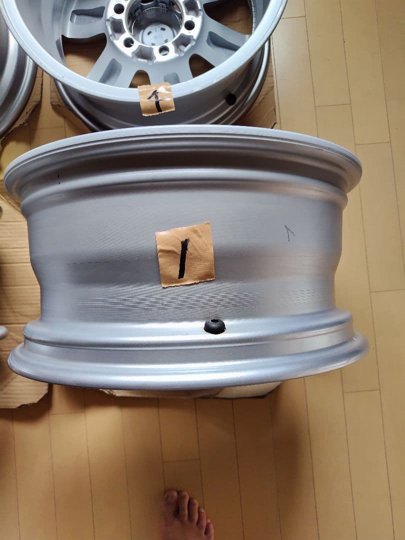 トヨタ プラド純正TOYOTAプラド　純正ホイール　 17×7.5j 4本セット