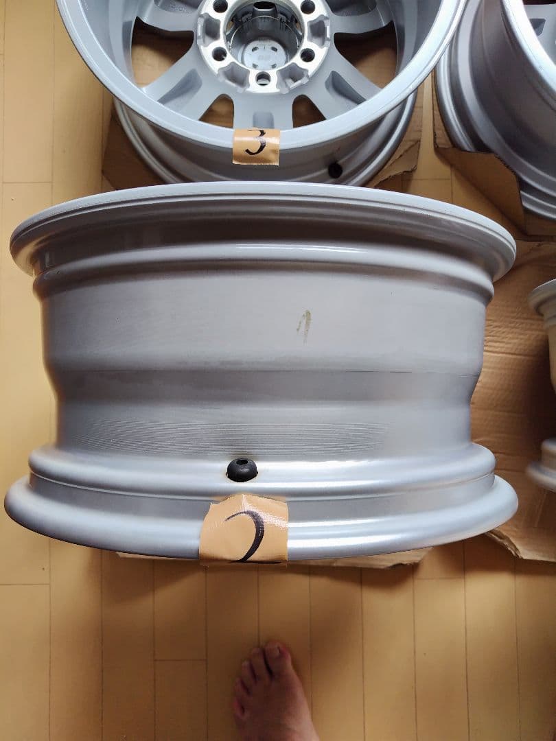 トヨタ プラド純正TOYOTAプラド　純正ホイール　 17×7.5j 4本セット