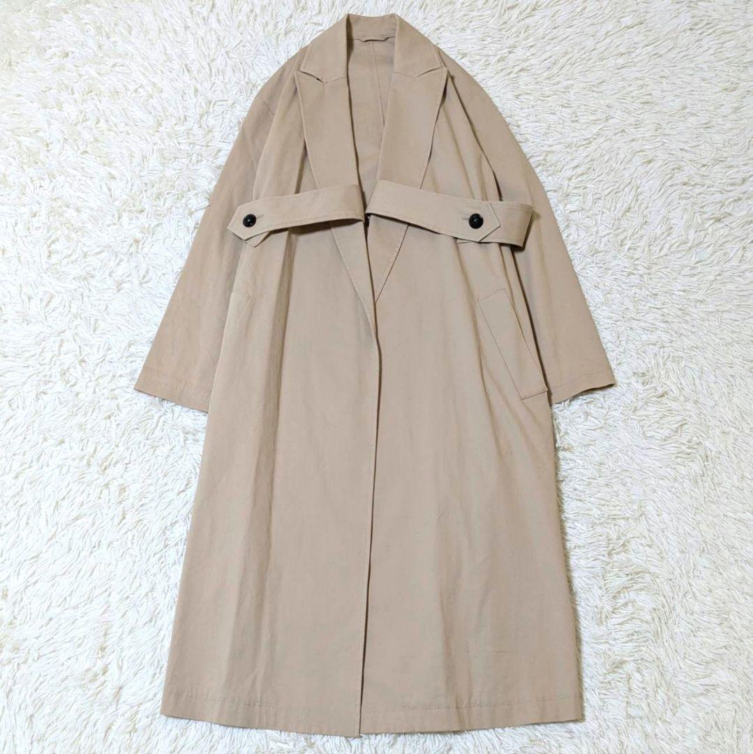 アルアバイル マルタンガルバックフレアコート ベージュ M