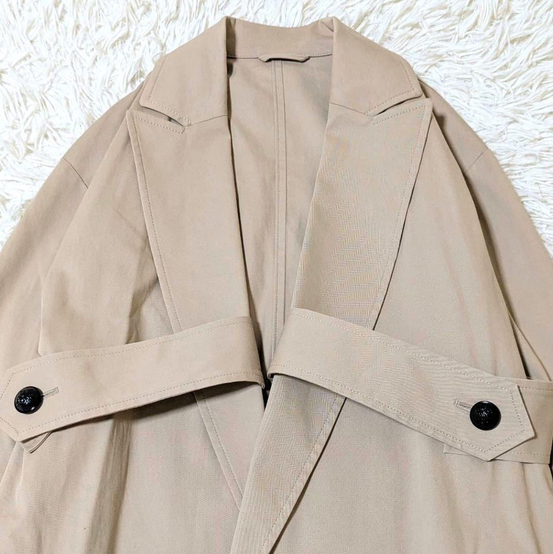 アルアバイル マルタンガルバックフレアコート ベージュ M