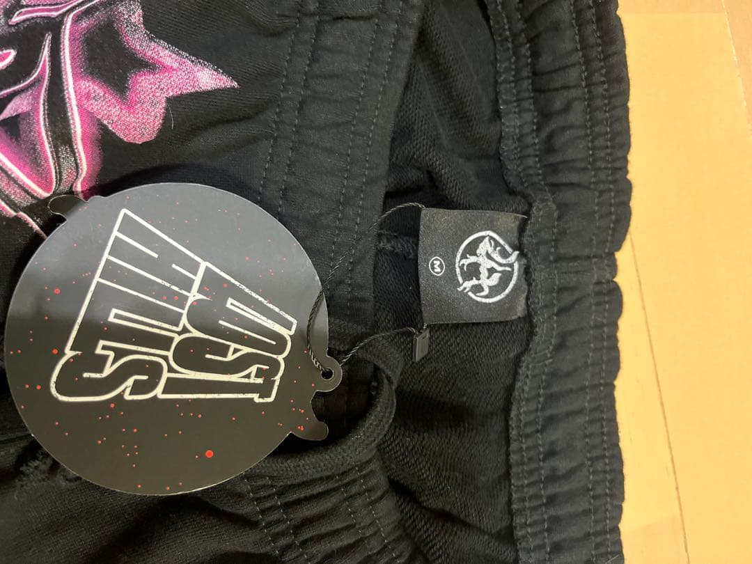 LOST IN THE HILLS スカルデザイン Tシャツ&ショーツセット M