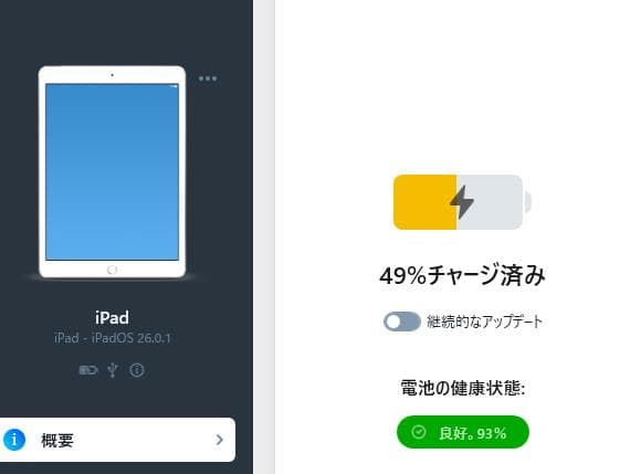 iPad 第8世代 32GB SIMフリー 美品 バッテリー93%
