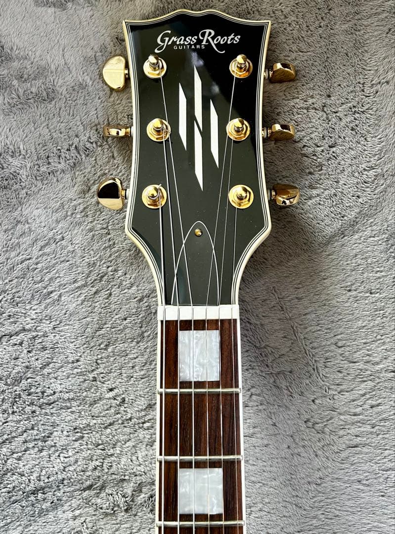 GrassRoots G-LP-CTM WH レスポールカスタム 約3.9kg