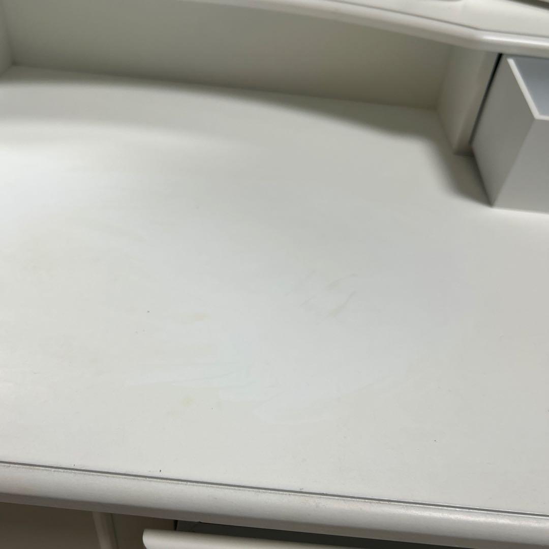 萩原(Hagihara) ドレッサー 三面鏡 化粧台 MD-6568WHホワイト