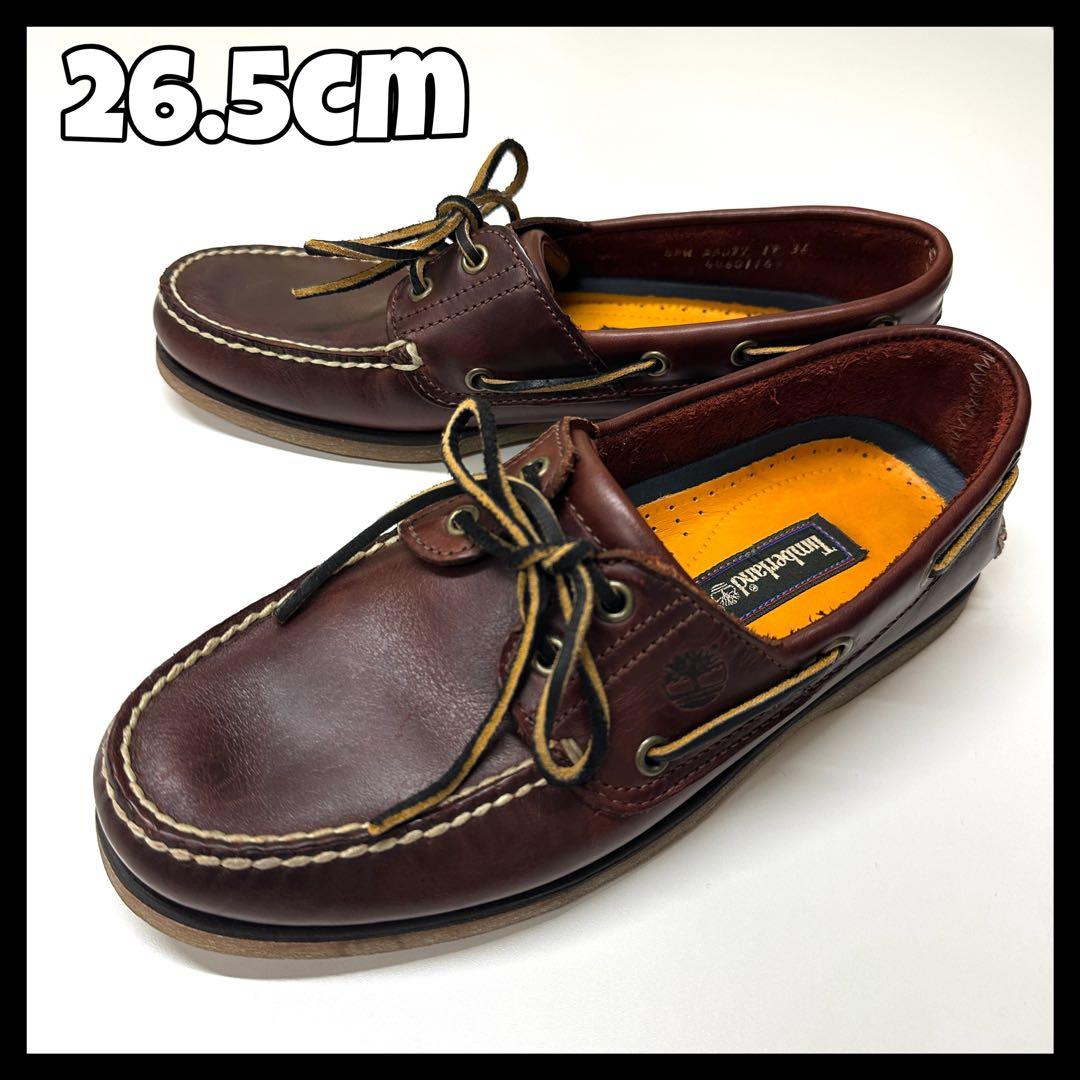Timberland クラシック ボート ツーアイデッキシューズ 26.5cm