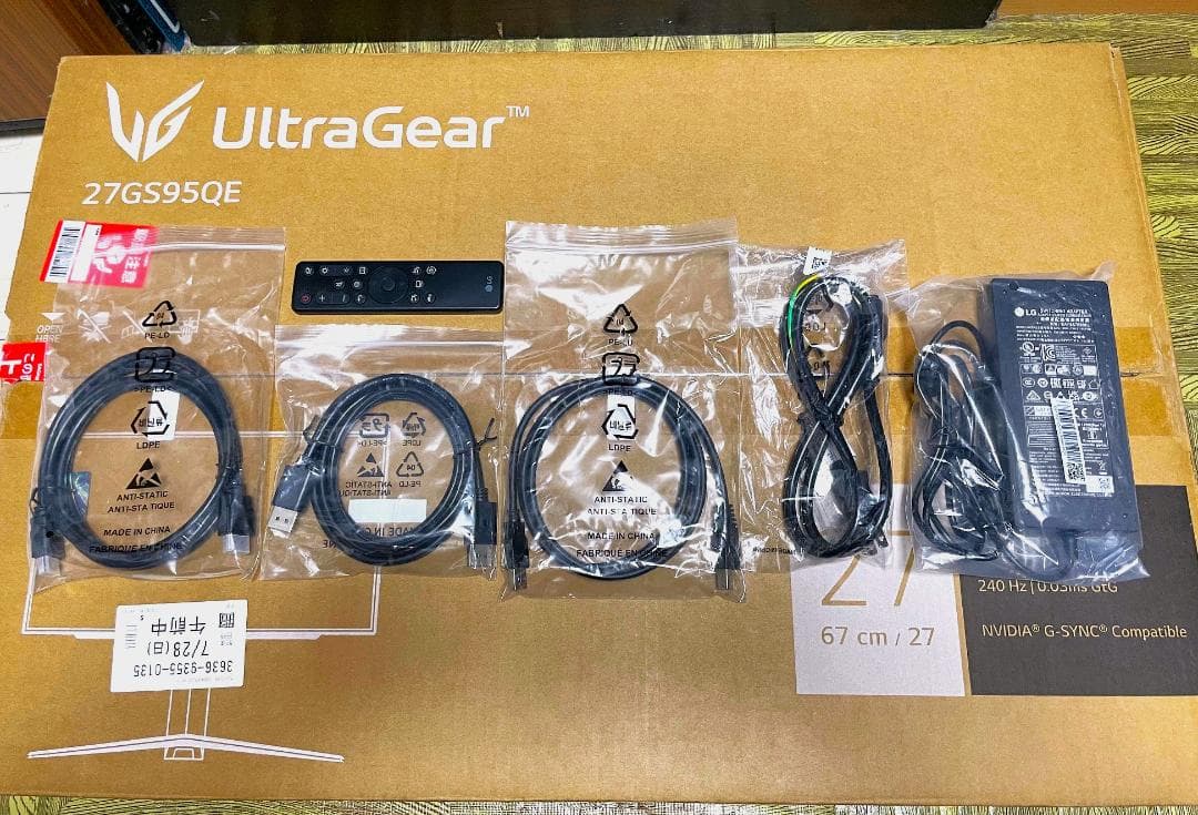 M*s様 LG UltraGear OLED 27GS95QE-B ゲーミングモ