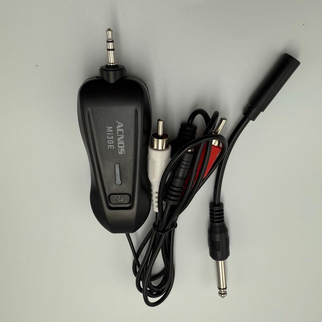 通電確認済Acnos Mi-30e ワイヤレスマイク2本セットBluetooth