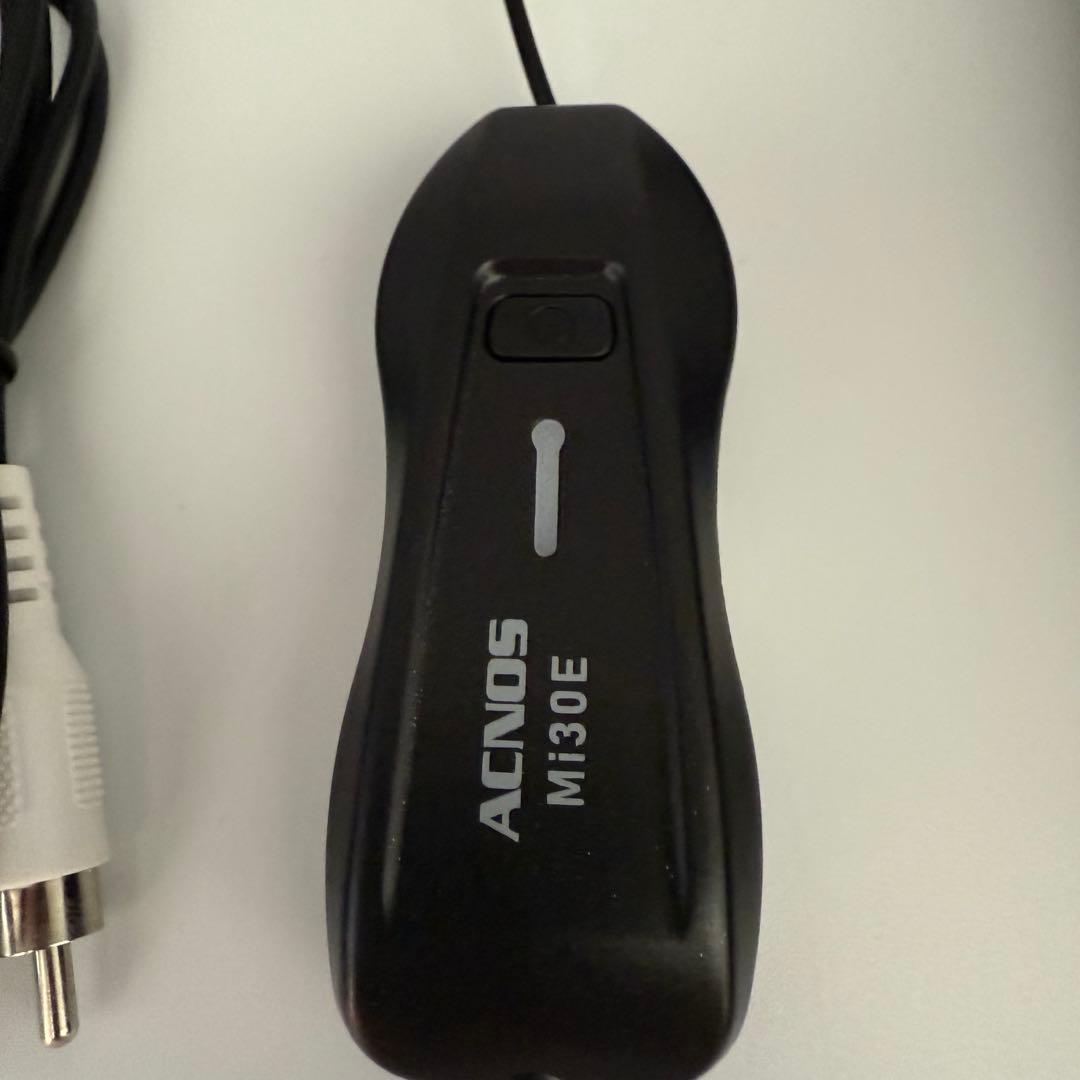 通電確認済Acnos Mi-30e ワイヤレスマイク2本セットBluetooth