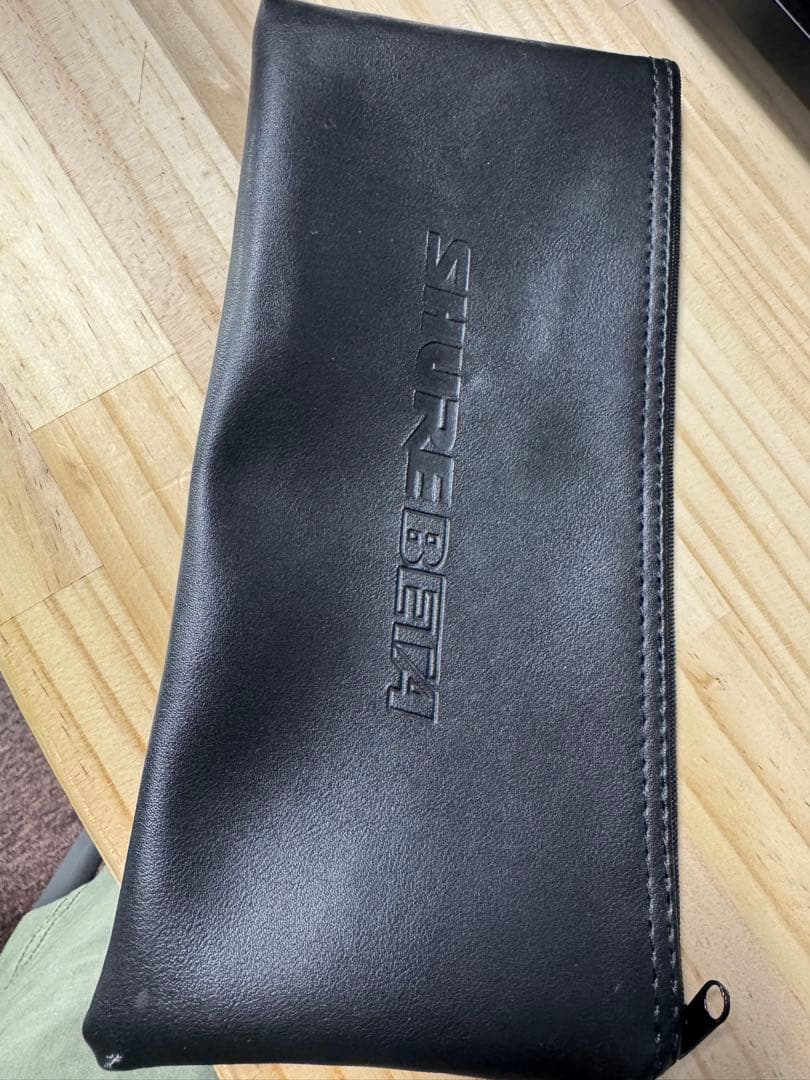 シュアー　Shure 　BETA 58 ダイナミックマイク ロゴプレート欠