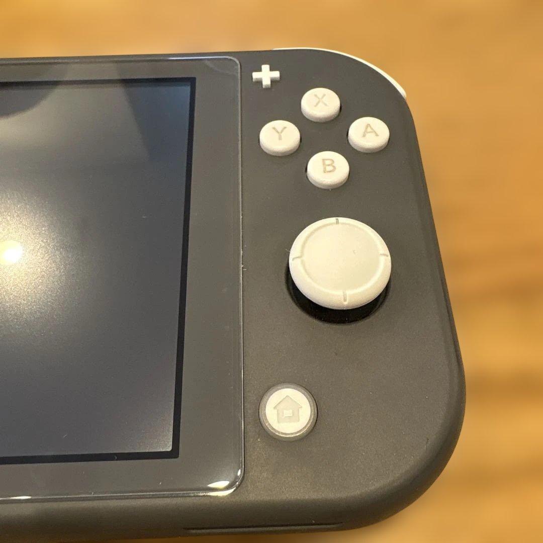 switchライト　本体　グレー　箱無し