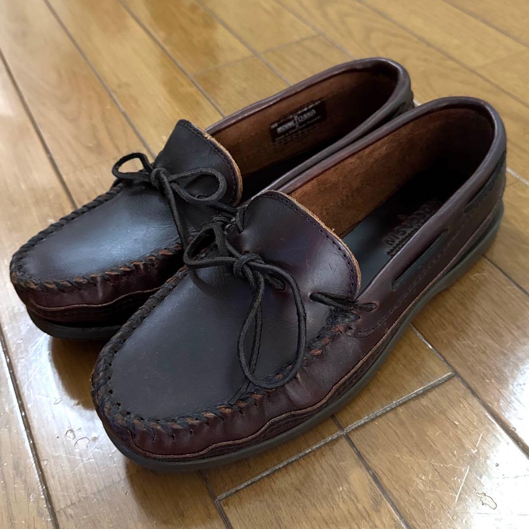 MINNETONKA ミネトンカ　モカシン　デッキシューズ　ブラウン　27.5