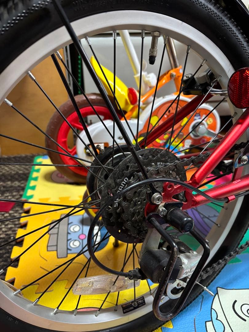 DRIDE BEAT 6速レッド20インチ札幌引き渡し限定