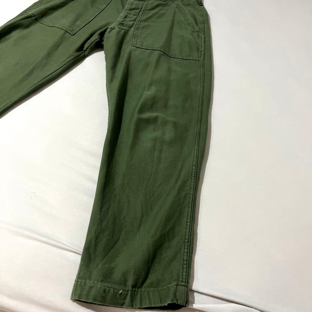 60s US ARMY OG107 ベイカーパンツ 実物
