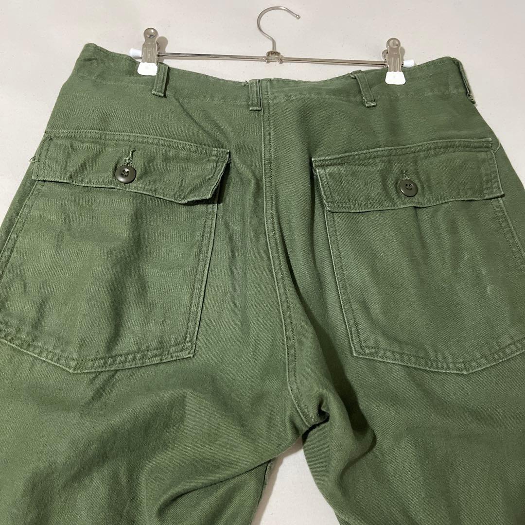 60s US ARMY OG107 ベイカーパンツ 実物