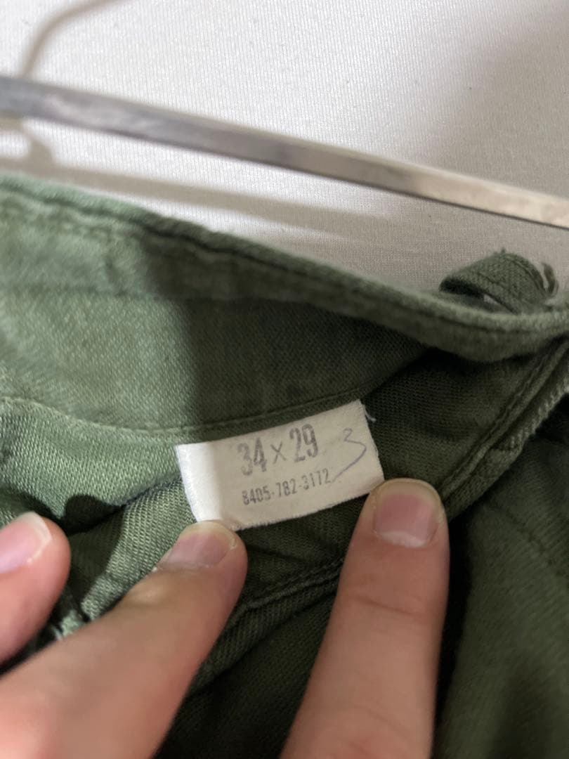 60s US ARMY OG107 ベイカーパンツ 実物
