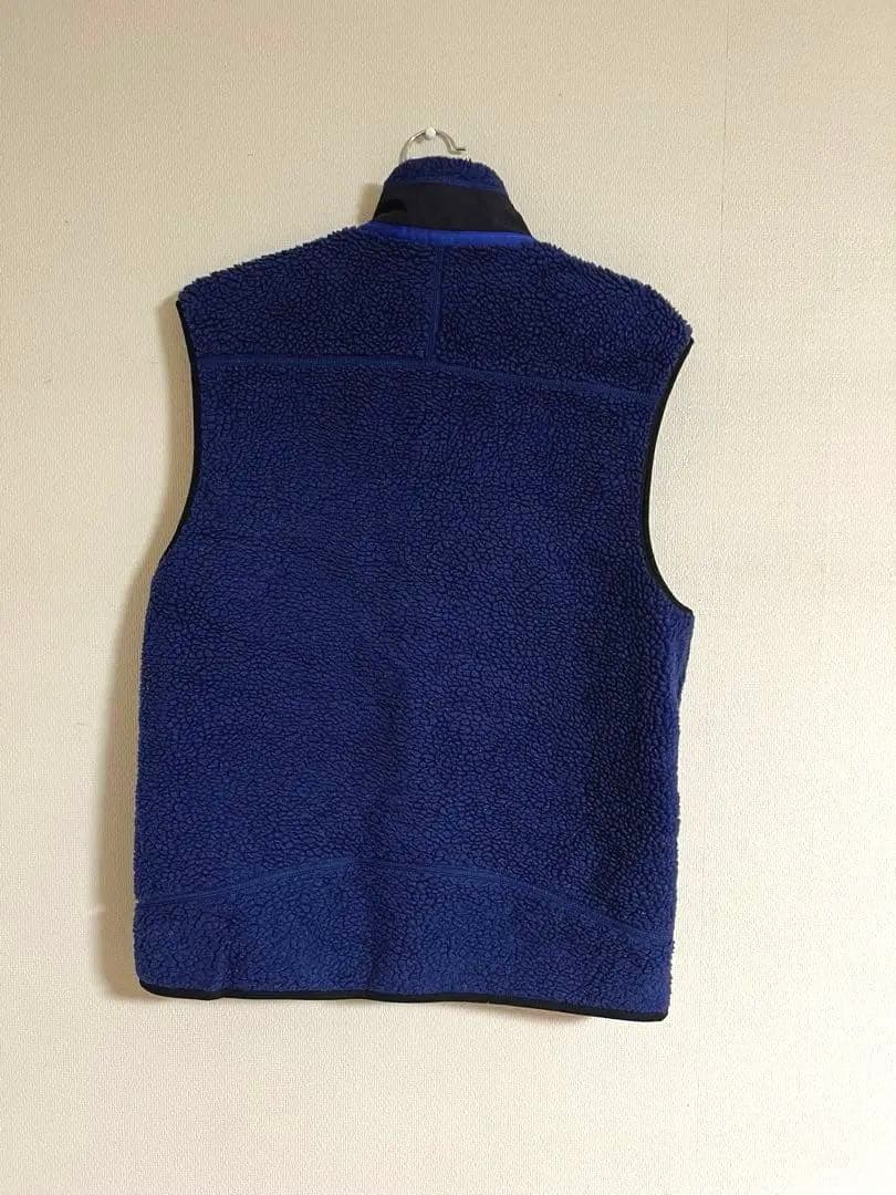 美品 patagonia RETRO-X ベスト ネイビー フリースベスト