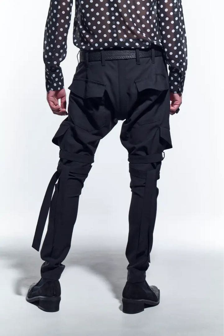 kiryuyrik 22SS サルエルボンテージパンツ
