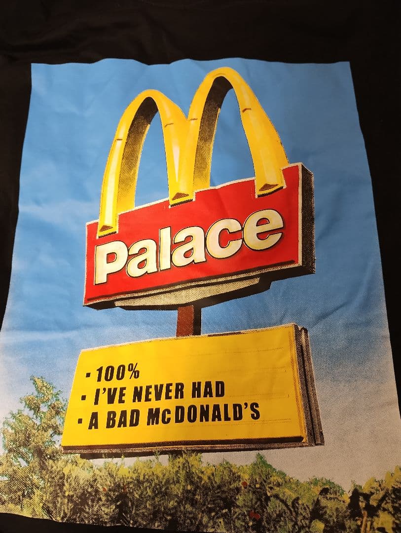 海外限定 Palace McDonald's コラボ Tシャツ XXL パレス