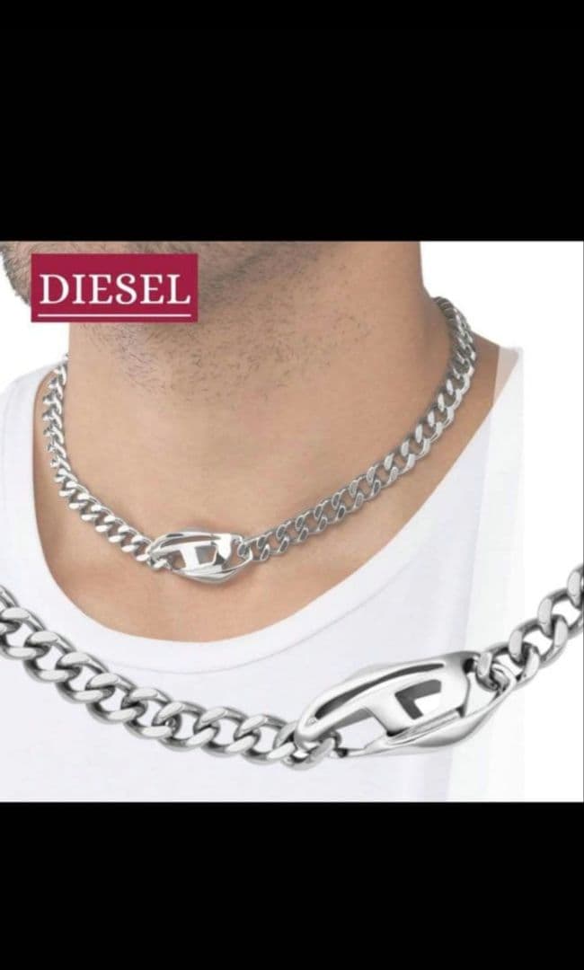 【美品】DIESEL ネックレス Dx1412