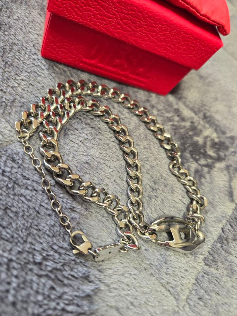 【美品】DIESEL ネックレス Dx1412