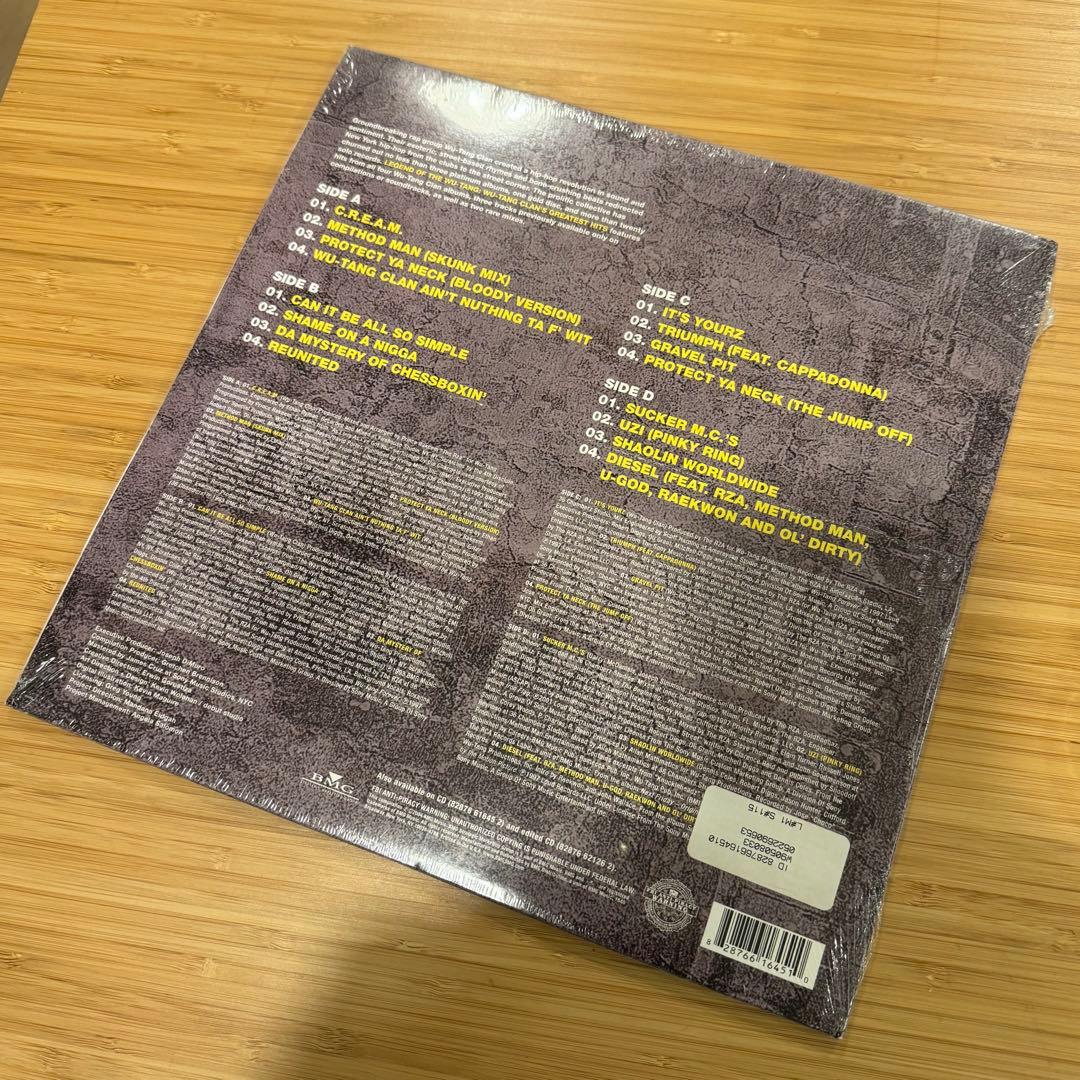 【人気盤・新品】LEGEND OF THE WU-TANG 2LP