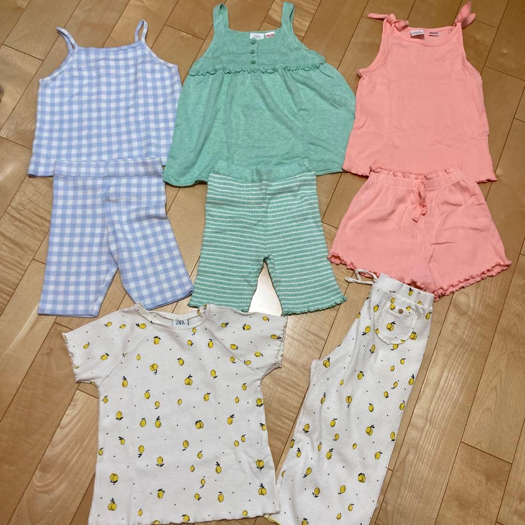 ZARA 夏服25点まとめ売り　110サイズ　女の子
