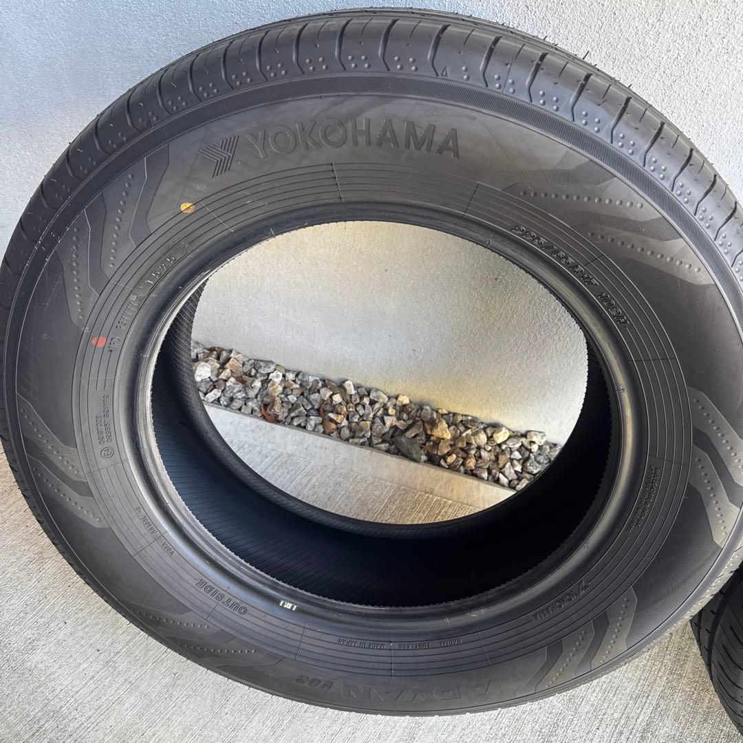 YOKOHAMA ADVAN V03 225/65R17 新車外し アルファード