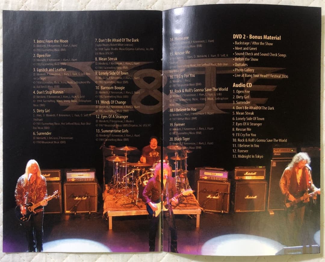 2DVD＋CD！Y&T / One Hot Night/ 2007年