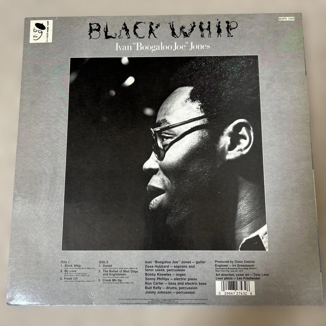 洋楽 Ivan Boogaloo Joe Jones / Black Whip LP