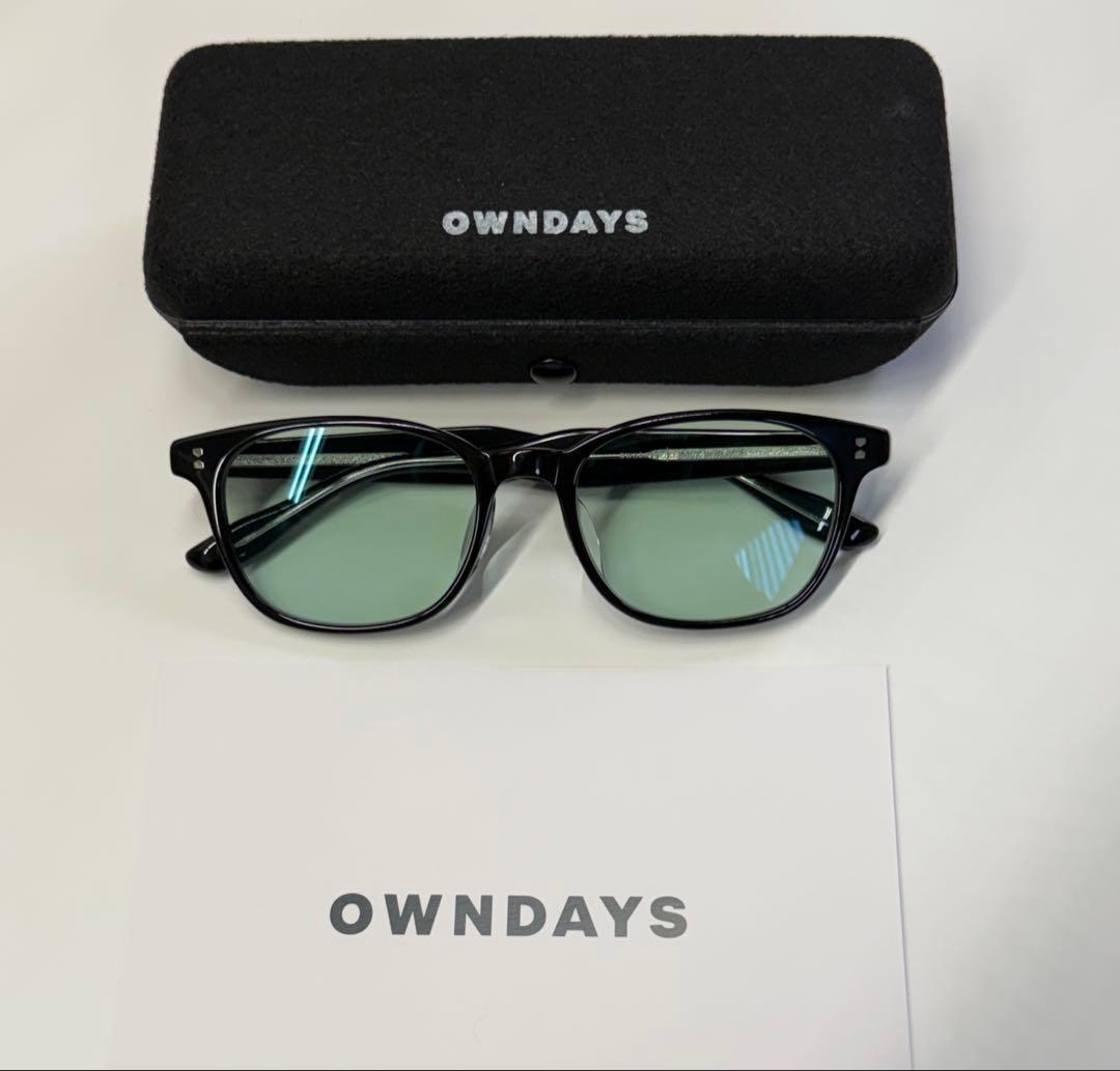owndays 木村拓哉 サングラス 同型同色モデル キムタク　詳細証明書　有