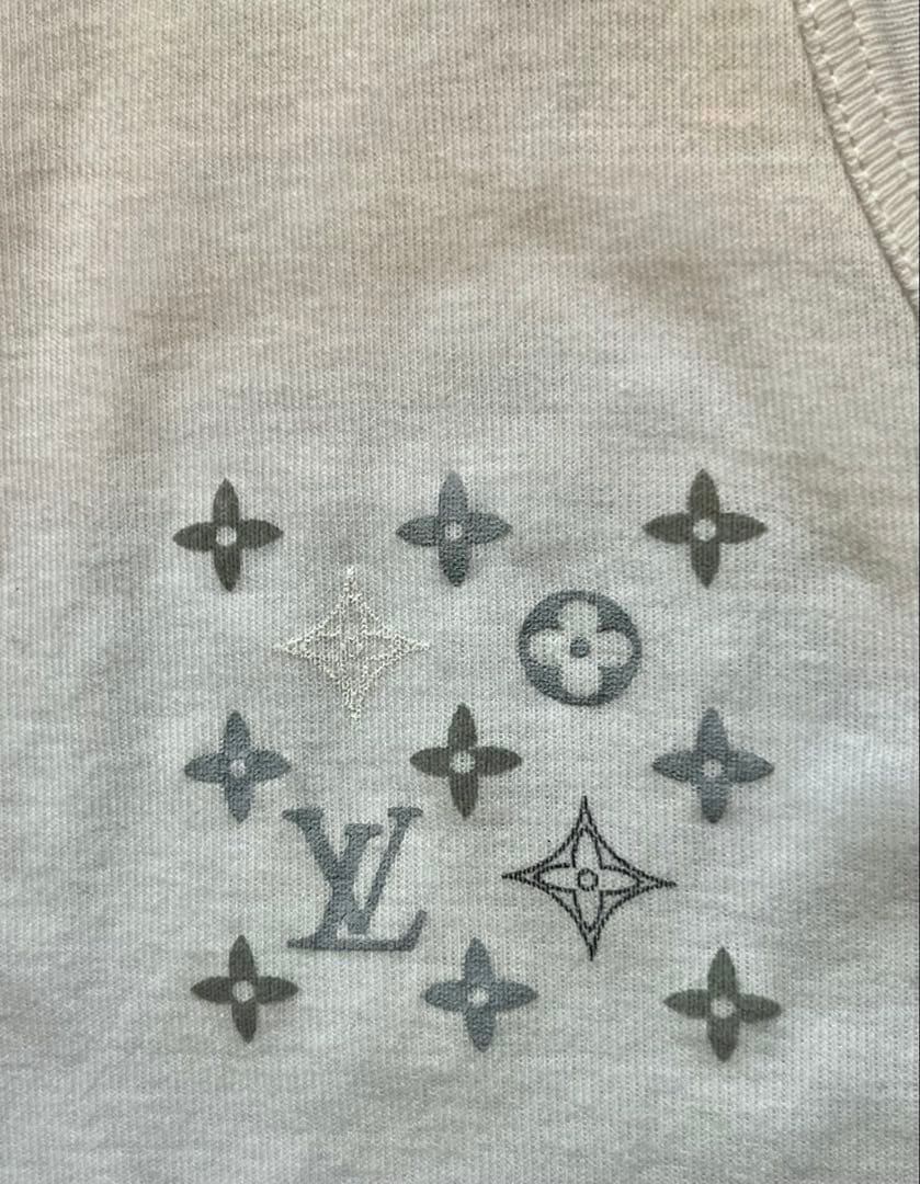 LOUIS VUITTON タンクトップ　モノグラム　ホワイト