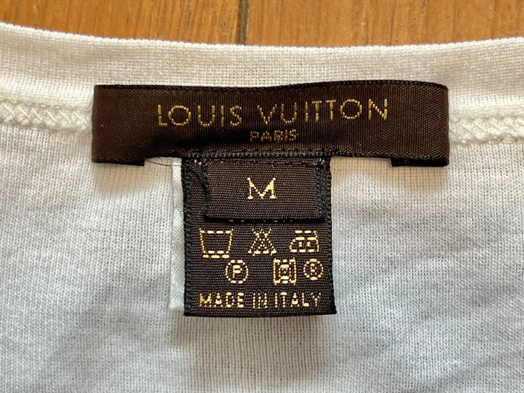 LOUIS VUITTON タンクトップ　モノグラム　ホワイト