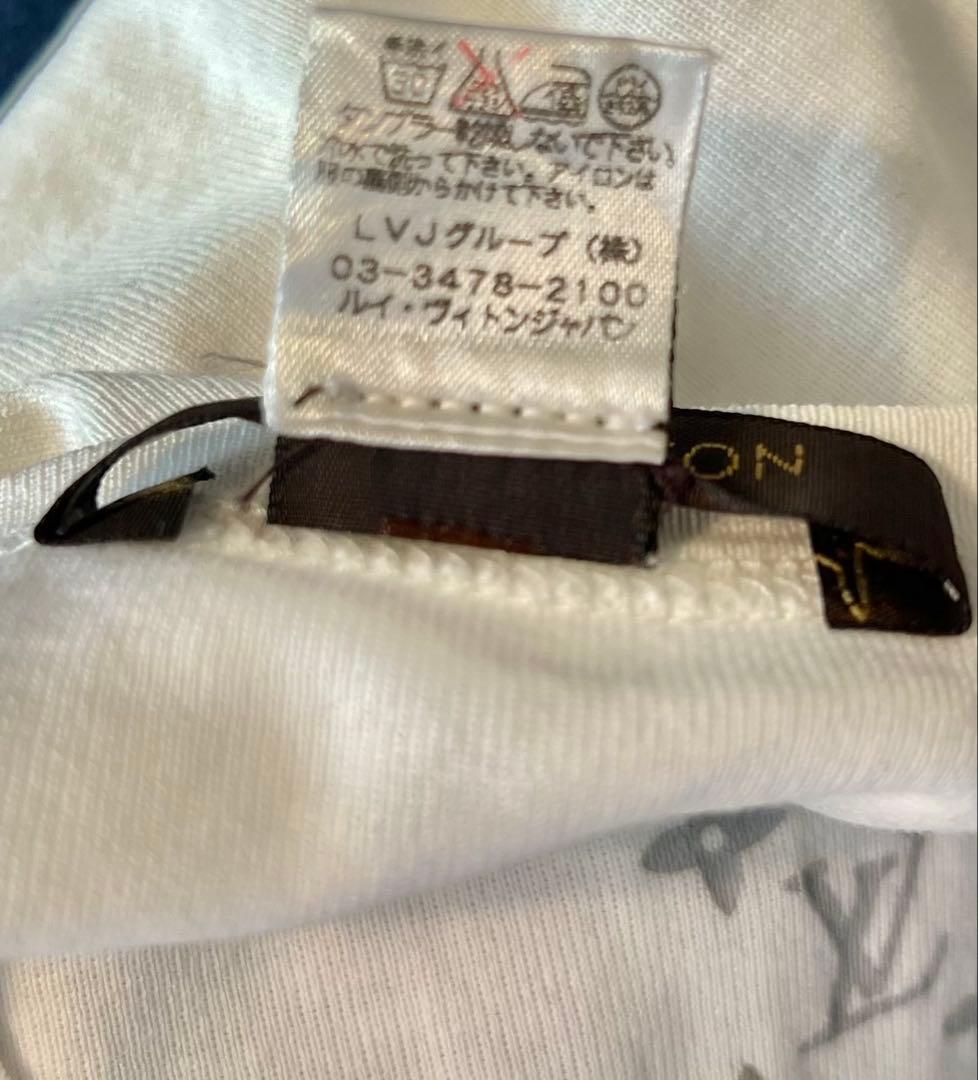 LOUIS VUITTON タンクトップ　モノグラム　ホワイト