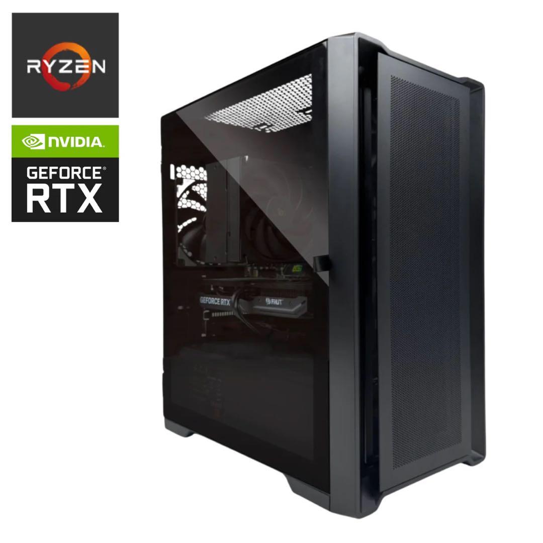 Windowsデスクトップ Ryzen 5 5500 RTX 3050 DDR4 32GB SSD1TB