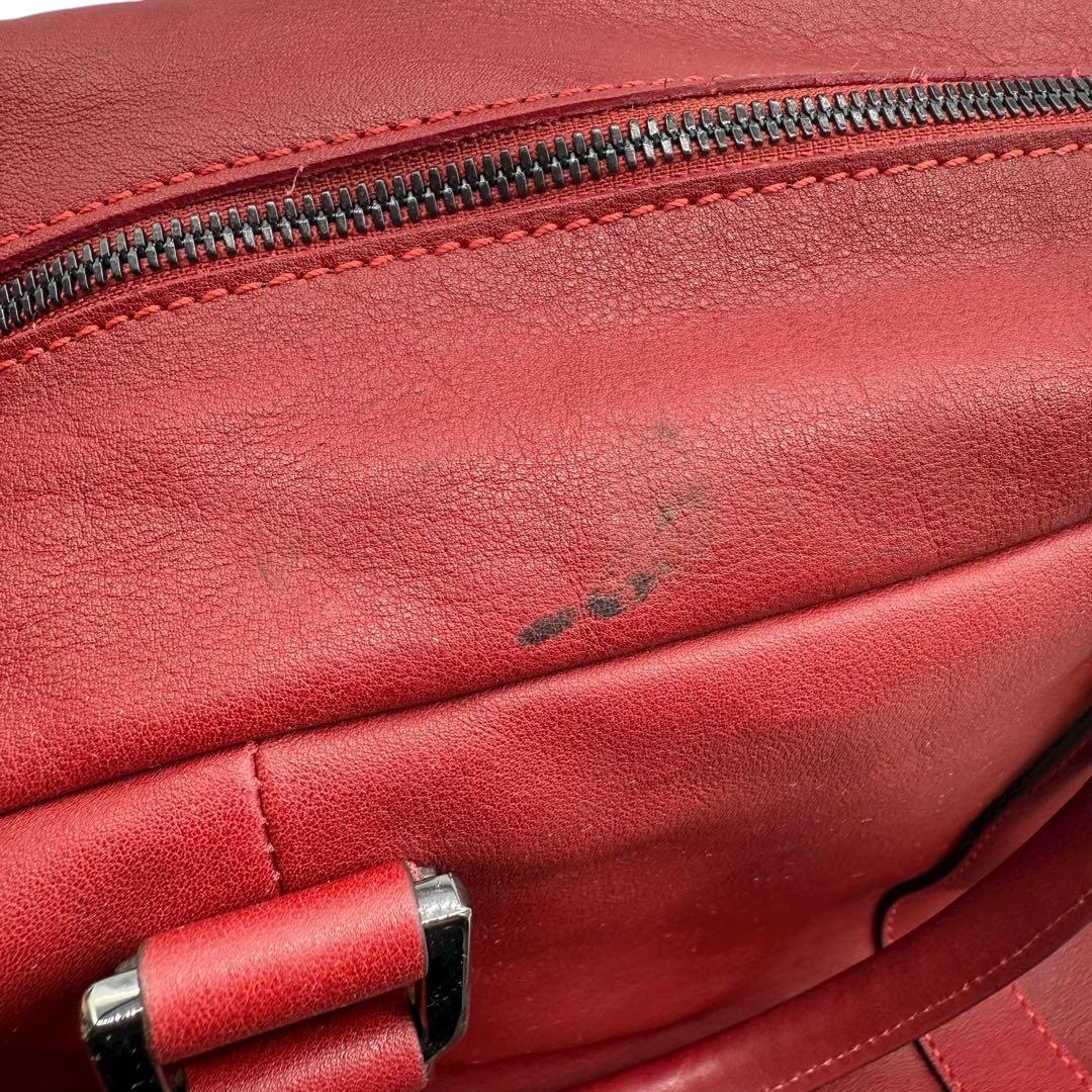 LONGCHAMP ロンシャン ボストンバッグ レザー ボルドー 肩掛け 大容量