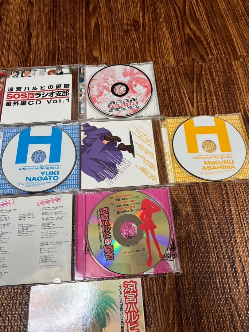 Lantis のみ 涼宮ハルヒ CD 7枚 まとめ