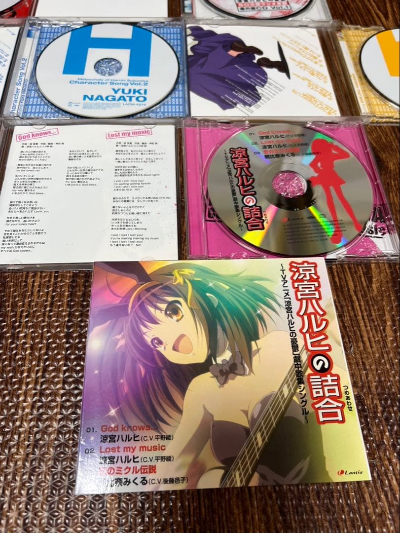 Lantis のみ 涼宮ハルヒ CD 7枚 まとめ