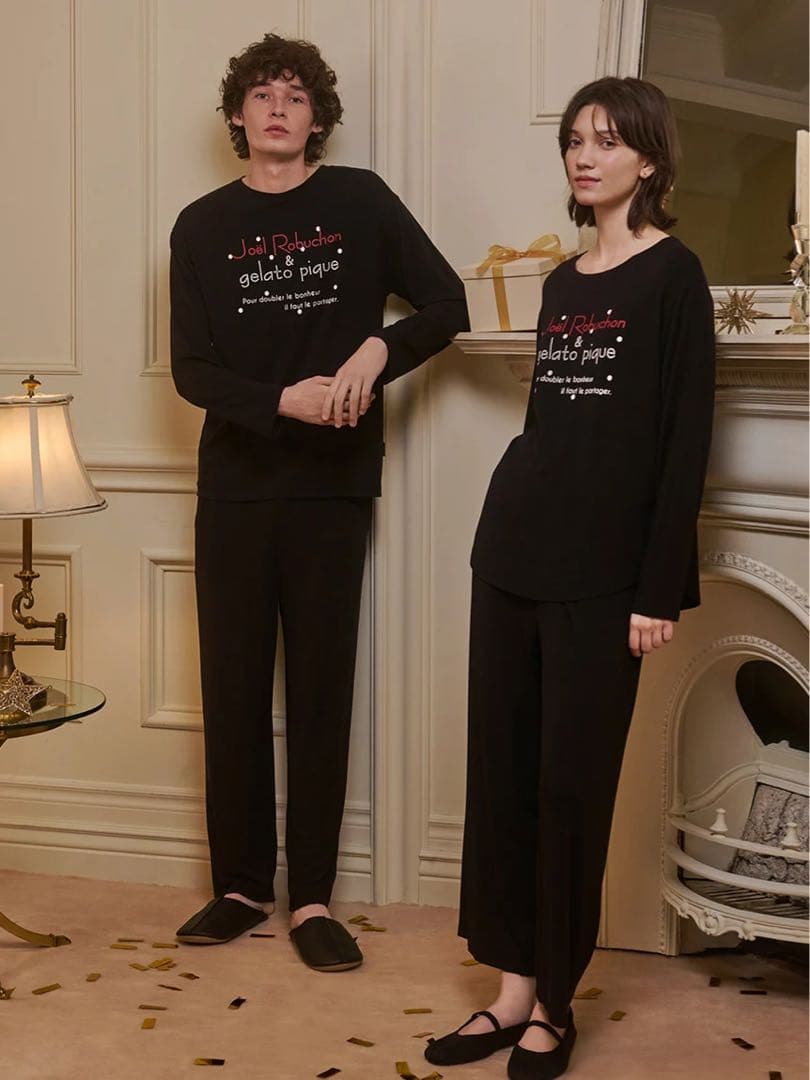 JOEL ROBUCHON ドット セットアップ 新品未使用 ジェラートピケ
