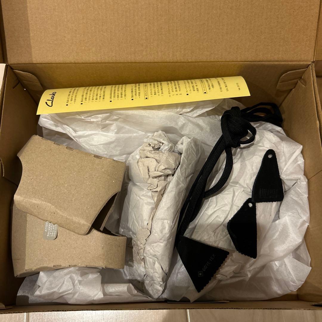 靴 clarks wallabee gtx uk7