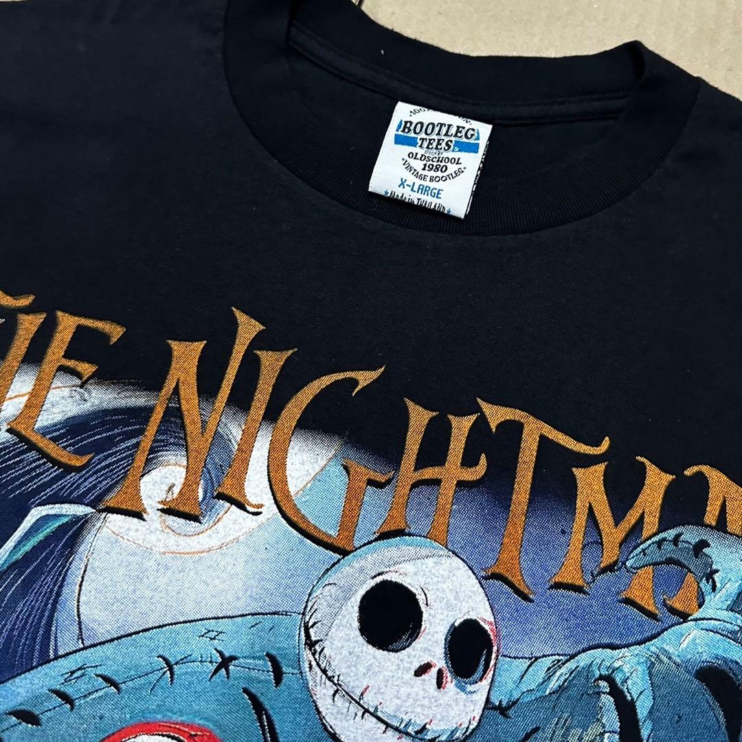 ナイトメア・ビフォア・クリスマス Tシャツ THE NIGHTMARE XL
