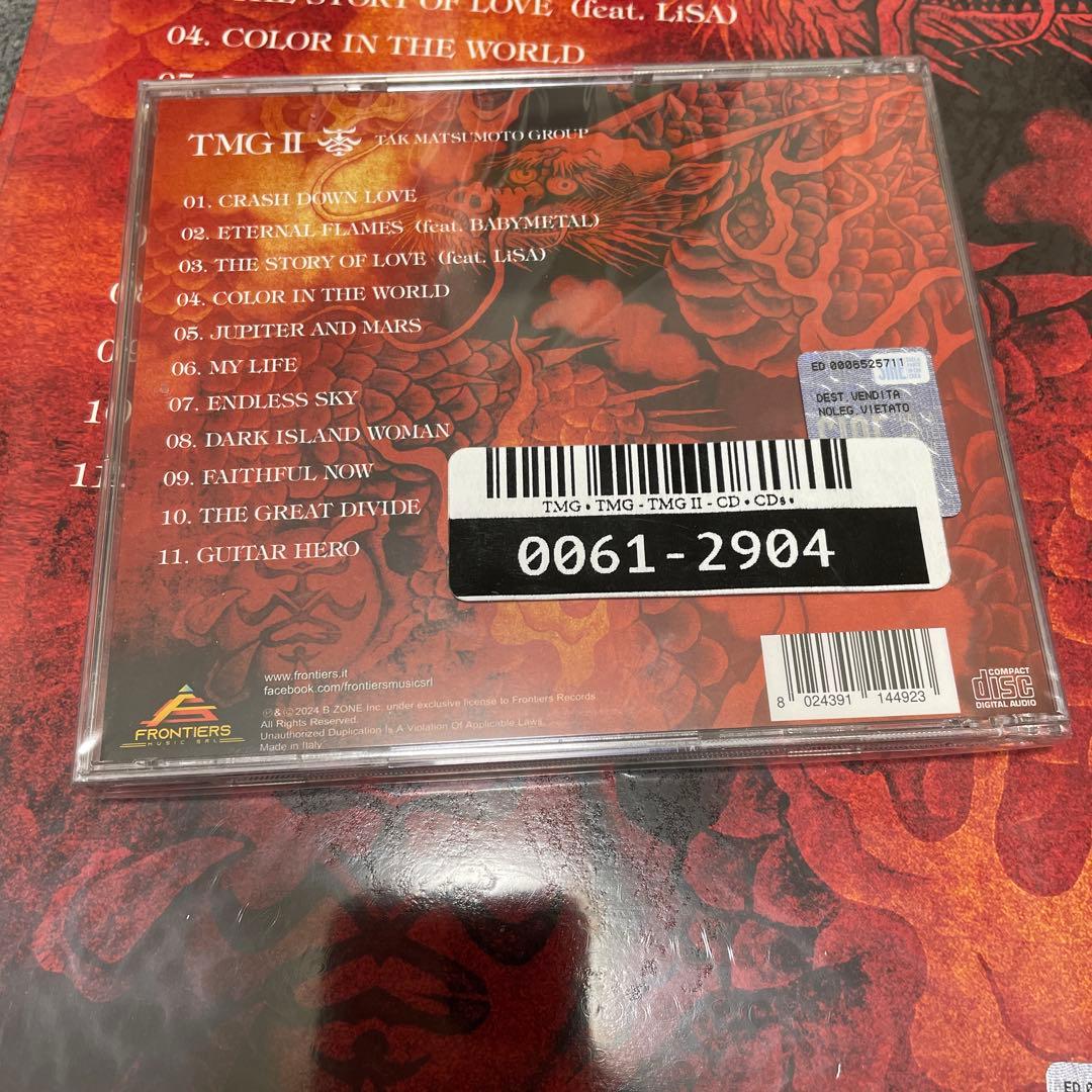 TMG Ⅱ レコード版　海外版CD