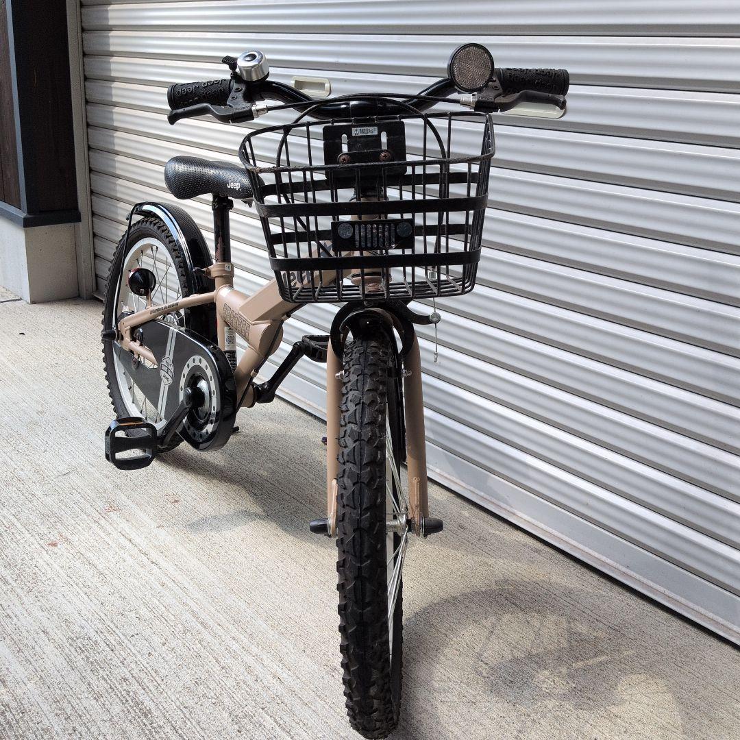 Jeep 子供用自転車 16インチ ベージュ