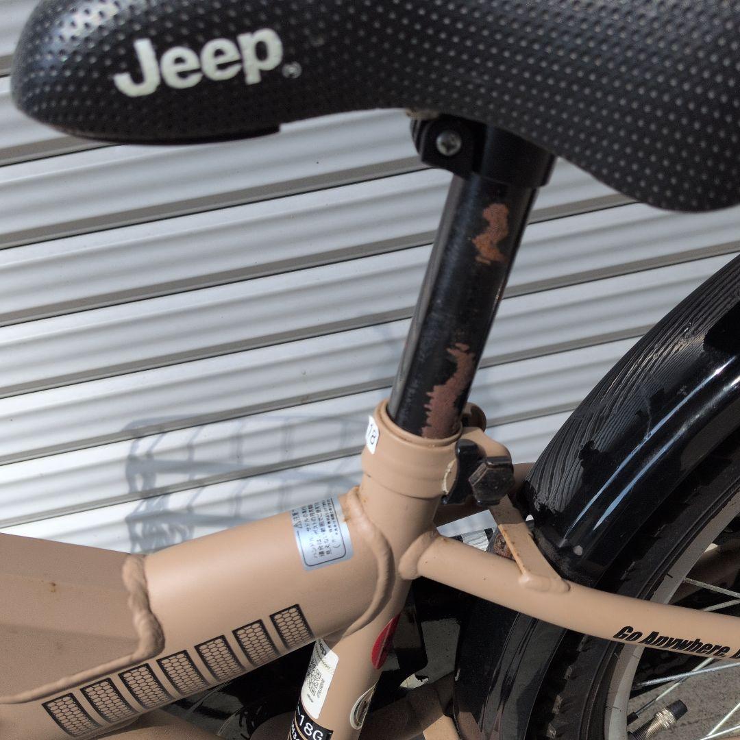 Jeep 子供用自転車 16インチ ベージュ