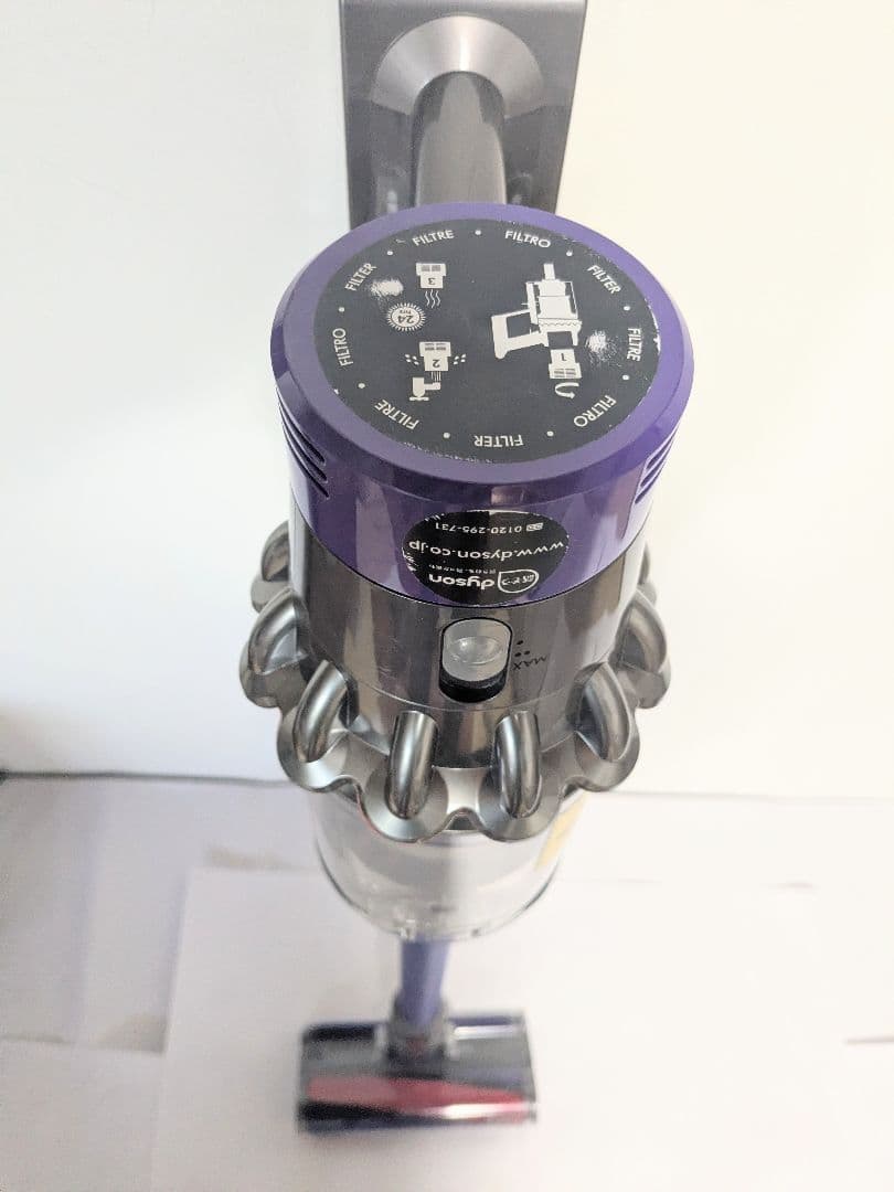 美品【55分稼働】ダイソン掃除機V10 SV12　⑥