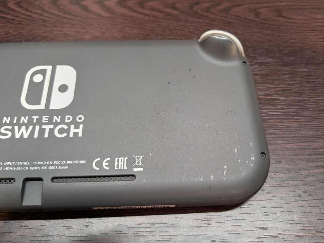 Switch Lite グレー 本体 ジャンク品