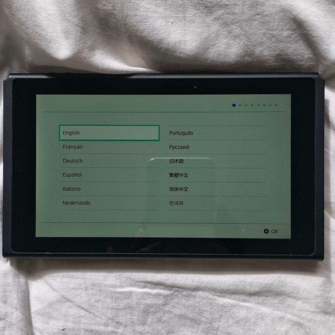 【美品・初期型】任天堂スイッチ グレー